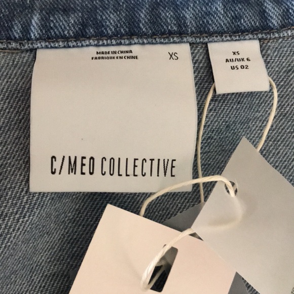 C/MEO Collective Committed Jacket Denim Blue - Picture 13 of 16